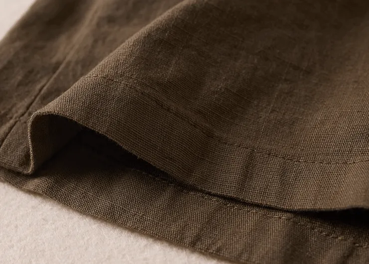 Women Summer Cotton Linen Casual Shorts