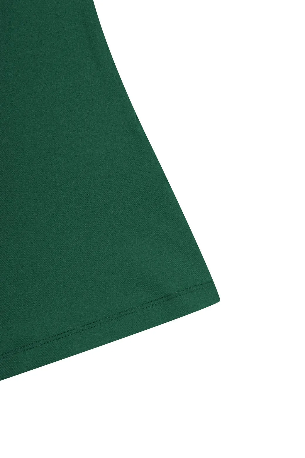 Women's Micro Mesh Sleeveless Dark Green