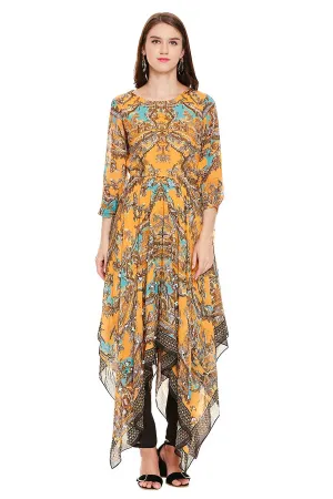 Yellow Tunic & Pant Co-Ord Set