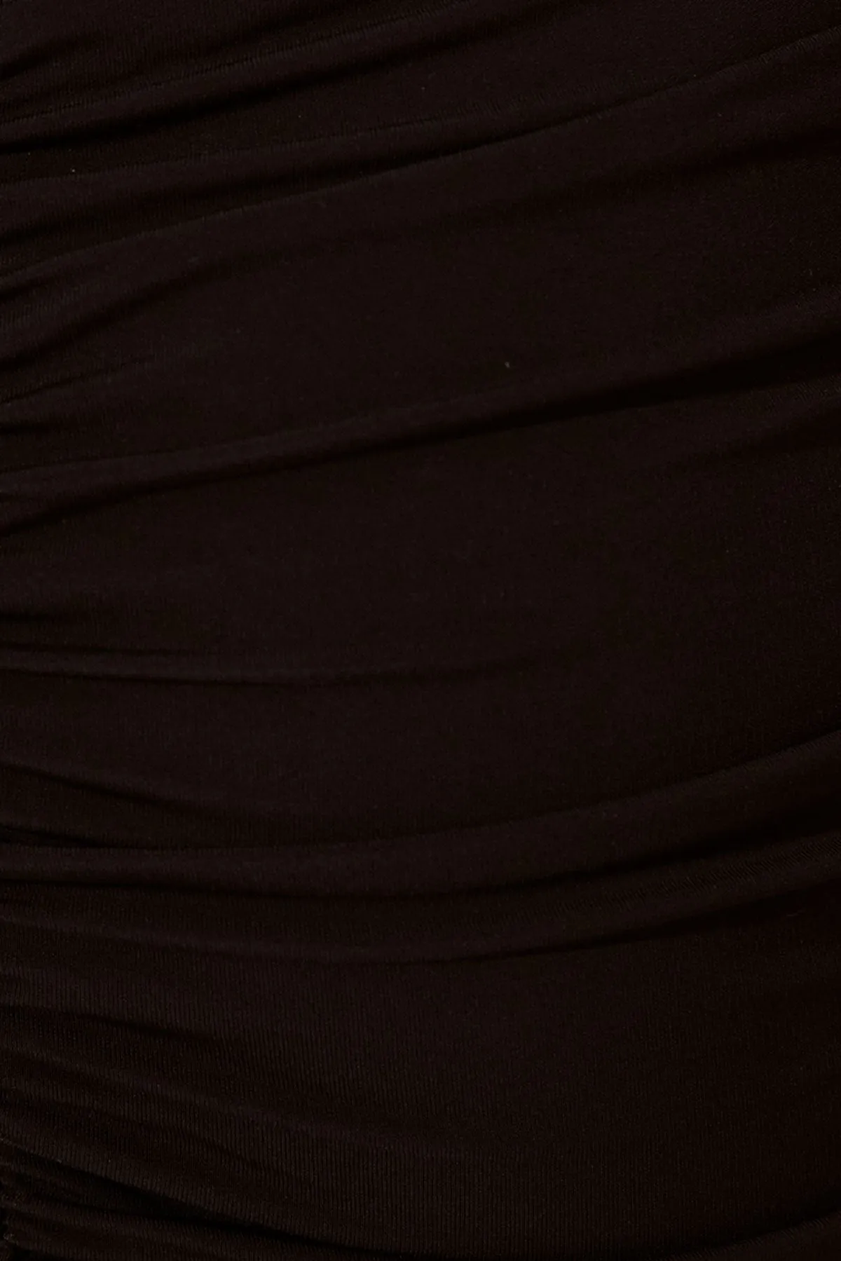 YVETTE LACE UP RUCHED MIDI DRESS