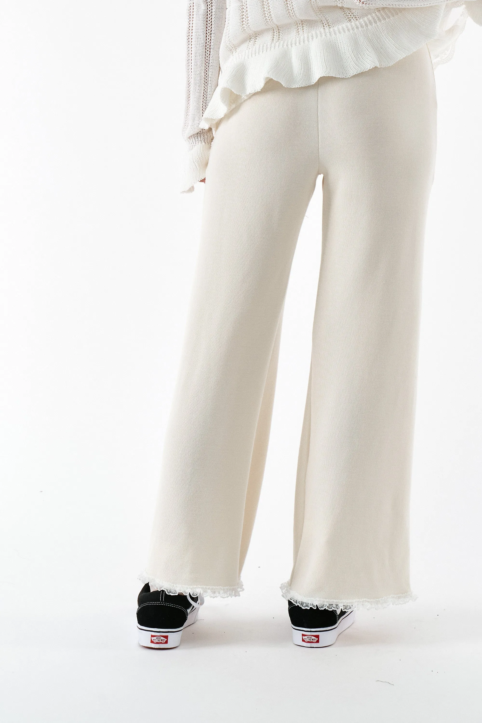 Zoe Pants w/Lace Trim