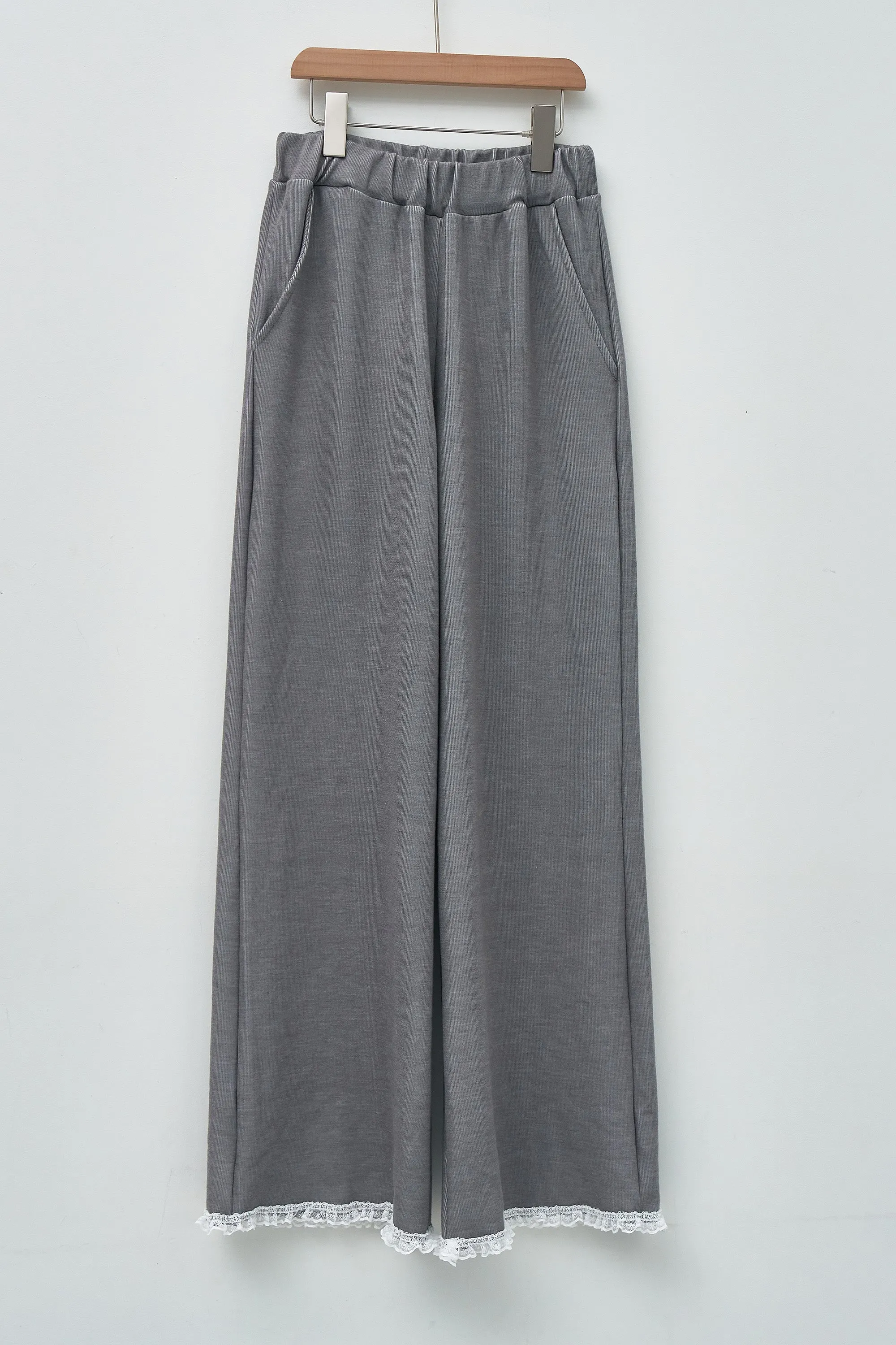 Zoe Pants w/Lace Trim