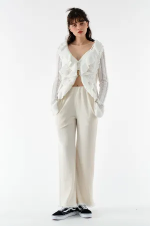 Zoe Pants w/Lace Trim